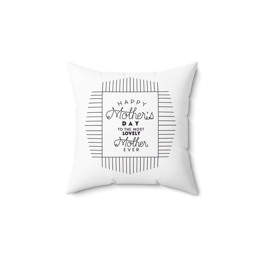 Spun Polyester Square Pillow